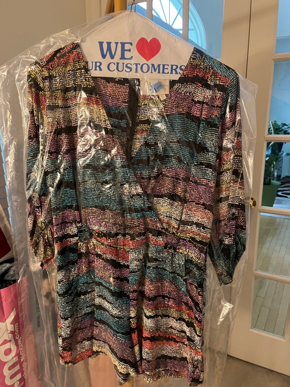 Yumi Kim 100% Silk Multicolor shorts romper